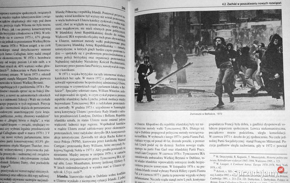 Półwiecze Historia polityczna świata 1945 roku miękka Chełm sprzedam