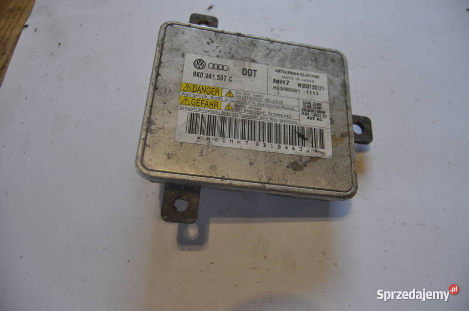 AUDI PRZETWORNICA XENON KSENON PRAWA 8K0941597C Sierakowice