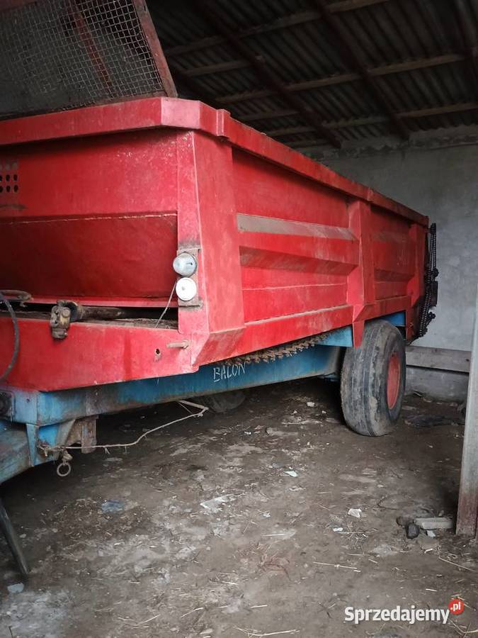 Sprzedam rozrzutnik obornika 10m3 Teofilki