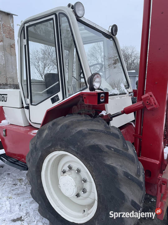 Wózek widłowy Manitou 4x4 54000 brutto Jastrzębniki