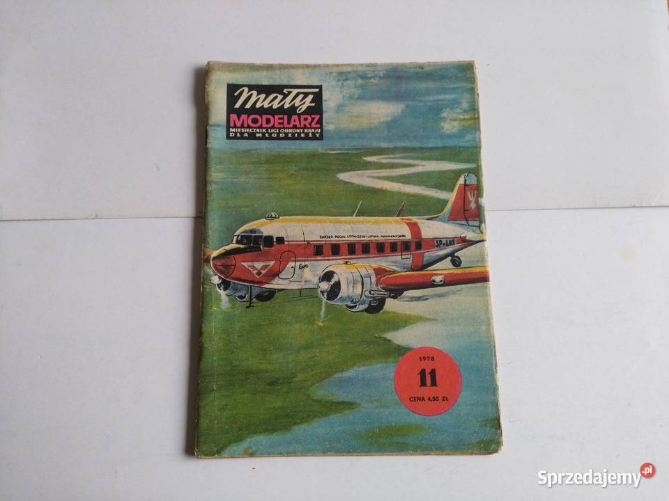 Mały Modelarz 111978 Samolot transportowy Li2 Dąbrowa Górnicza