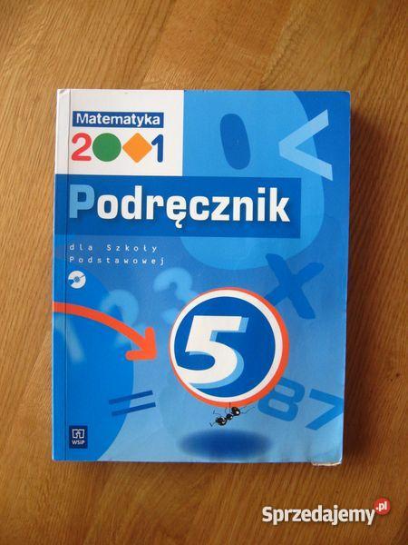 MATEMATYKA 2001 5 PODRĘCZNIK WSiP Jasło