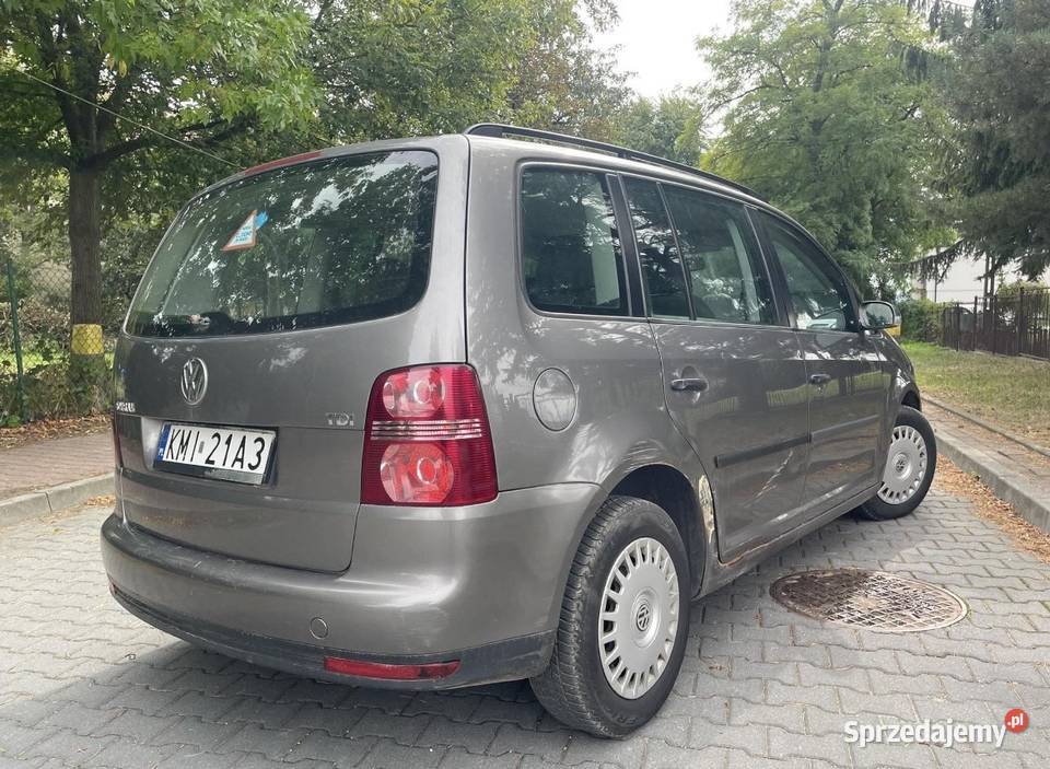 Volkswagen Touran 19TDI 90 2007 Rok produkcji 2007 świętokrzyskie Pińczów