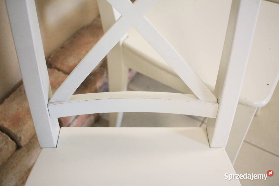 Białe krzesło IKEA INGOLF Pszczyna sprzedam