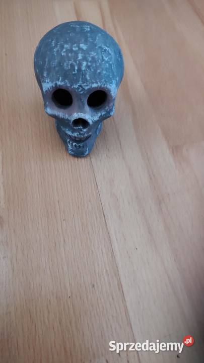 Halloween ceramiczne czaszki rekwizyty płonąca Książ Wielkopolski sprzedam