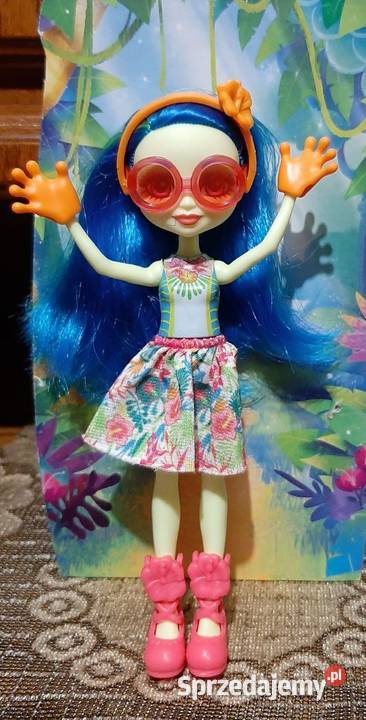 Lalka Enchantimals Tamika Frog z pupilem Lalki i akcesoria Zabrzeg