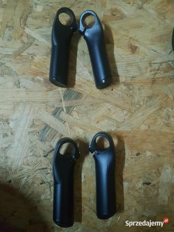 Rogi rowerowe czarne 110mm długi na 21 mm otwór Głogowa