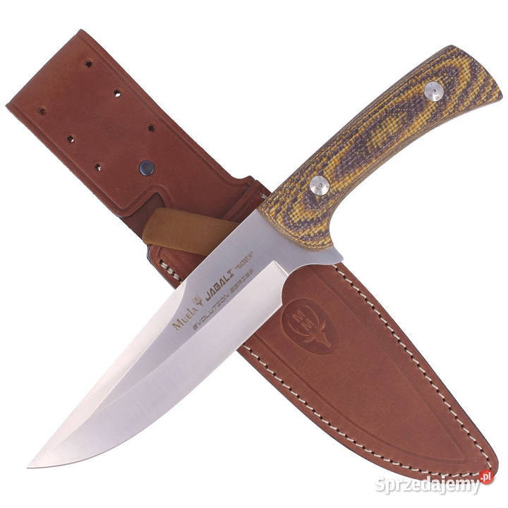 Nóż Muela Jabali Brown Micarta Satin 170mm