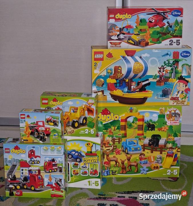 LEGO DUPLO 6169 Dowódca straży pożarnej pudełko Klocki Warszawa