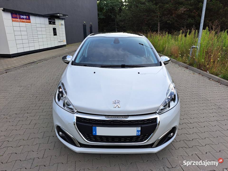 Peugeot 208 I Lift 12 PureTech Alu Klimatronik nawigacja Koziegłowy