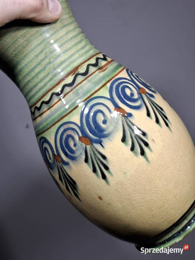 Wazon ceramiczny Kamionka Łysa Góra retro Kraków