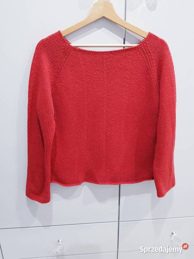 Damski dzianinowy zimowy sweter Dąbrowa Górnicza sprzedam