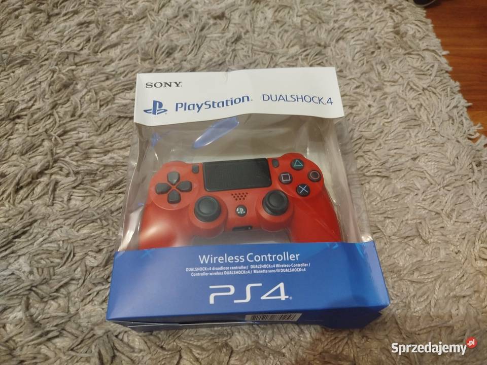 PAD do 4 Sony Nowy Czerwony