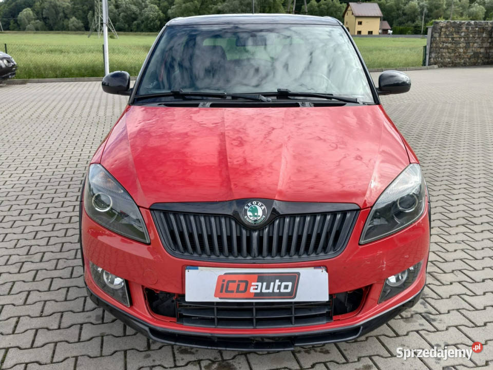 koda Fabia GRAD monte carlo 16 tdi 90 gradzie Rok produkcji 2013 Kęty