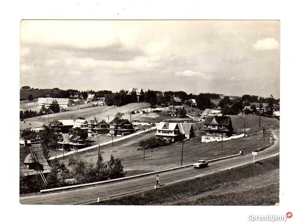 BUKOWINA TATRZAŃSKA POCZTÓWKA CZARNO BIAŁA Krynki sprzedam