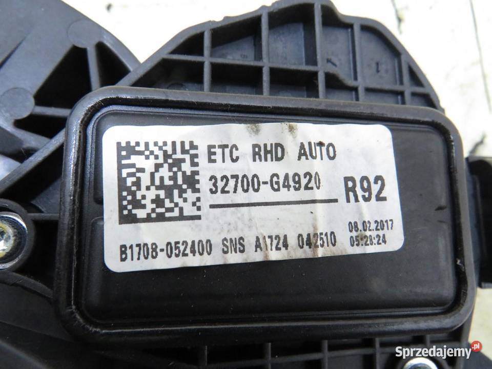 POTENCJOMETR GAZU HYUNDAI I30 III 16 CRDI