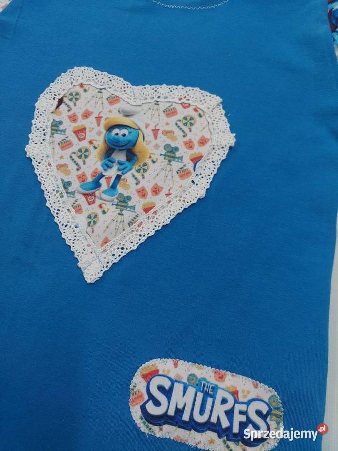 Smerfowy komplecik 110 kolorowy Ustroń