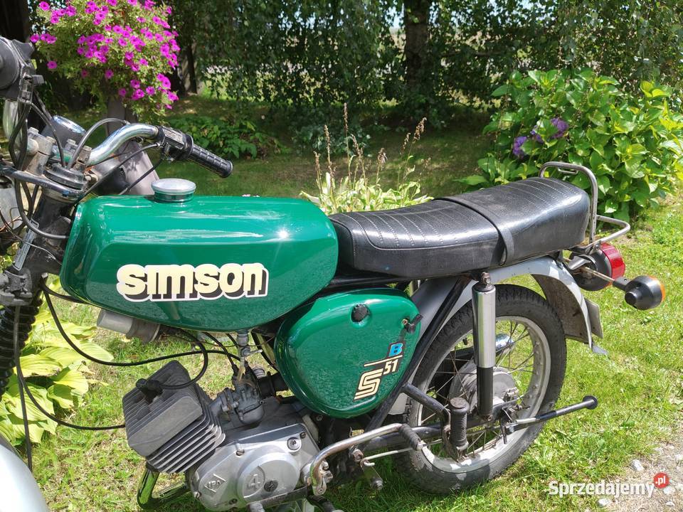 SIMSON S51 1990r zarejestrowany opłacony Kalisz sprzedam