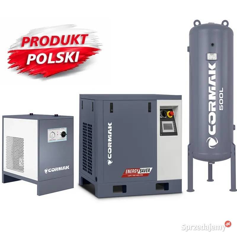 Sprężarka śrub LUFT 700 VSDPM 55kW 650Lmin