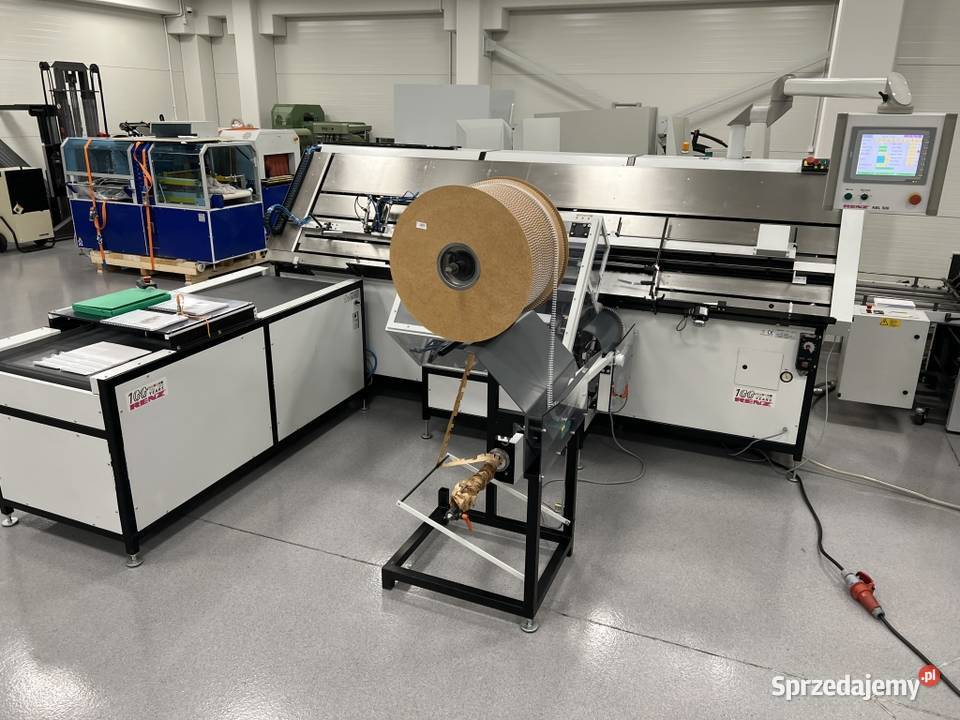 Automat do oprawy spiralnej Renz ABL500 Produkcja mazowieckie