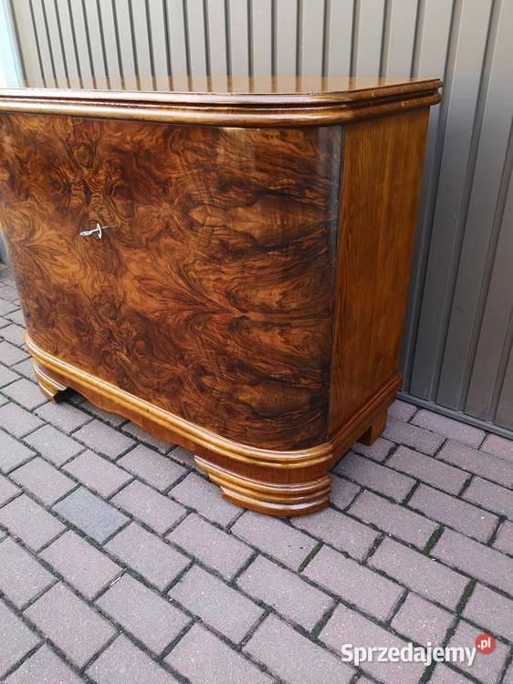 Komoda ARTDECO OrzechDąb Zgrabna Stara Antyk wielkopolskie Swarzędz