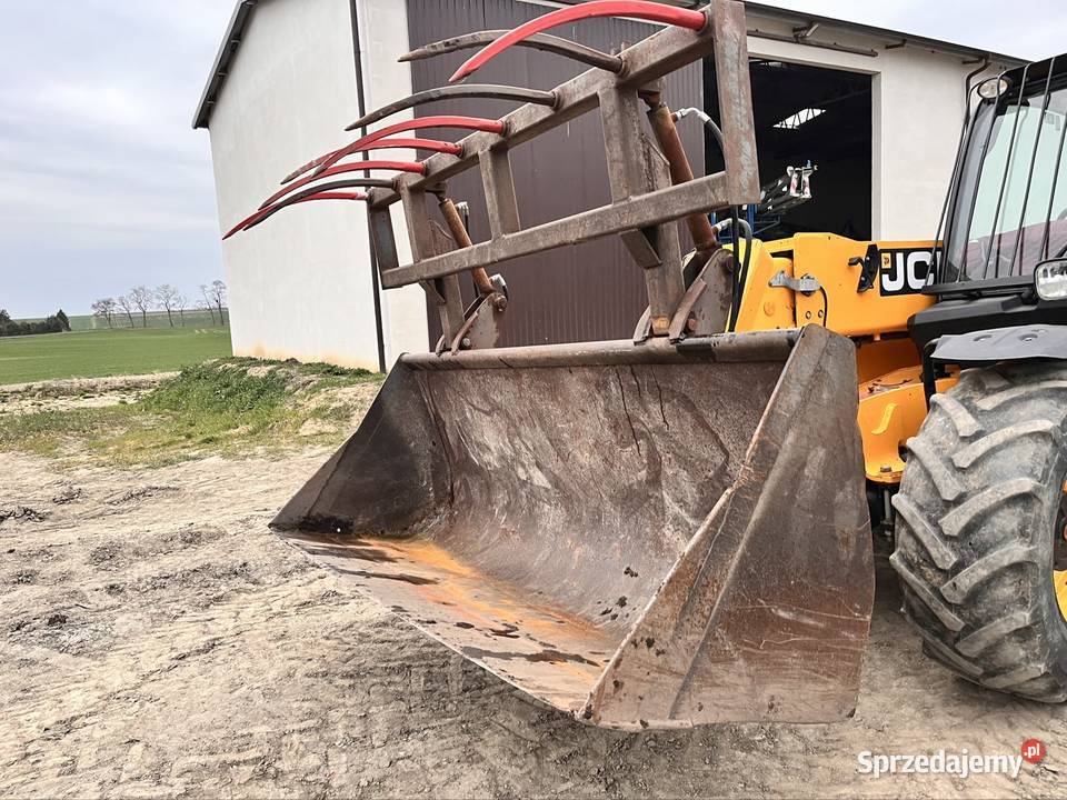 Łyżkokrokodyl JCB Volvo ładowarka teleskopowa Mała Słońca