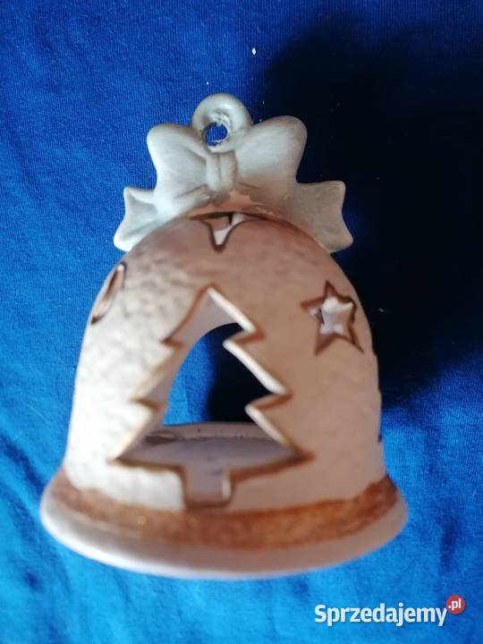 Świecznik gipsowy na tealight świąteczny Łódź