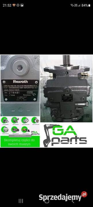 Pompa hydrauliczna komatsu Rexroth 4181831101 Olsztyn