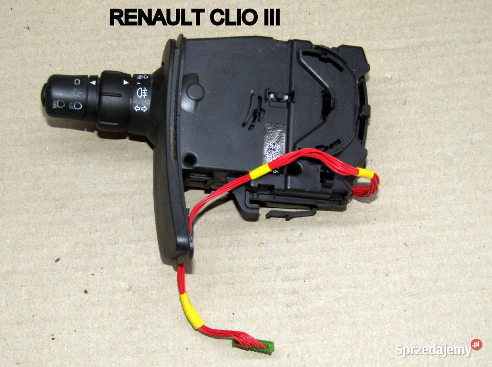MANETKA ŚWIATEŁ KIERUNKOWSKAZÓW RENAULT CLIO III Panele sterowania, przełączniki łódzkie
