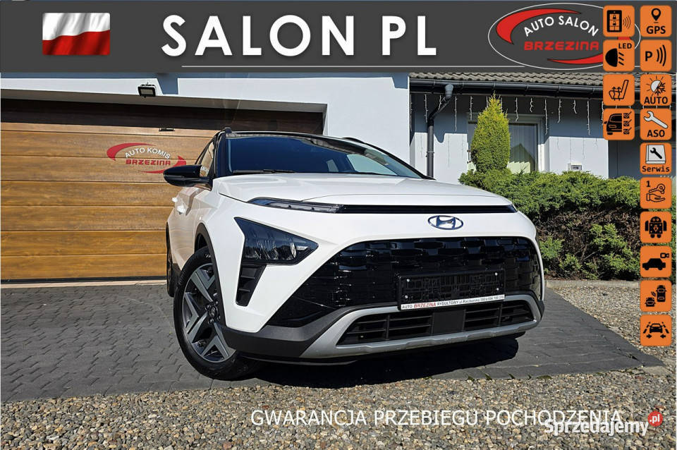 Hyundai Bayon serwis ASO Full led komputer pokładowy Rydułtowy sprzedam