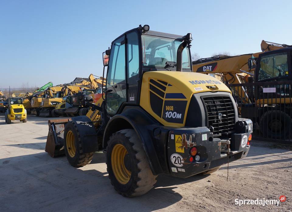 Ładowarka kołowa Komatsu WA 100 2017 Jeziorko