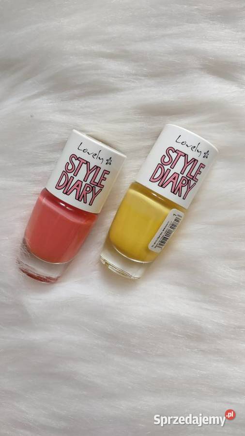 Lakiery do paznokci pastelowe Lovely Style Diary