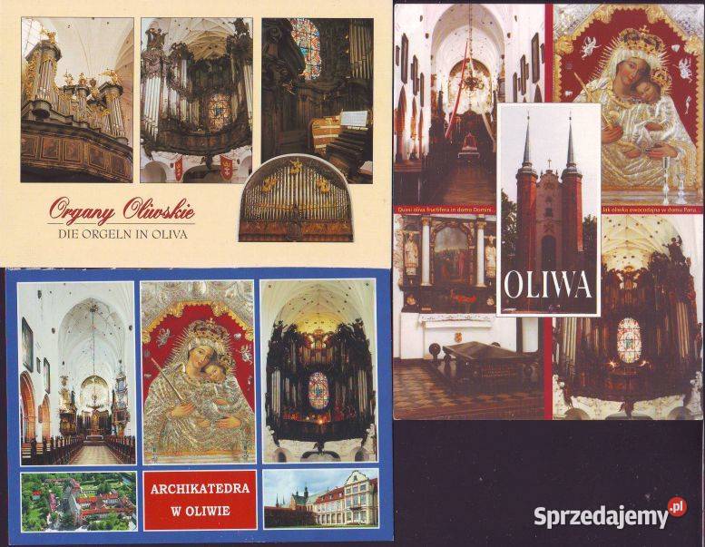 Kart Pocztowe Oliwa widoki 4 Kolekcje Gliwice