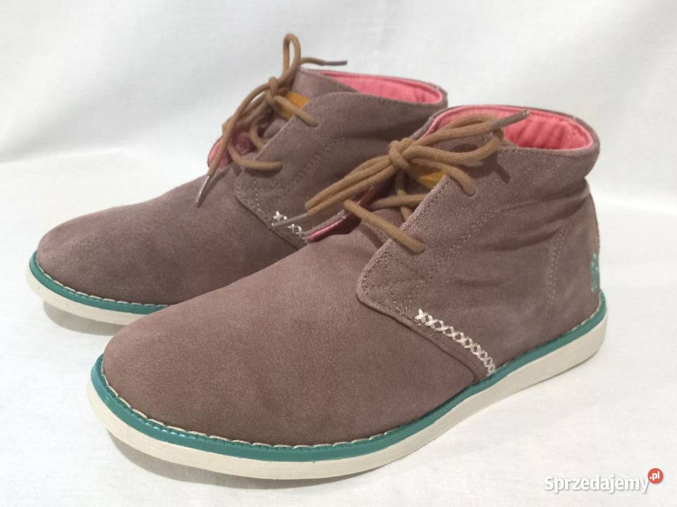 Buty brąz Trzewiki ZAMSZ r 3839 Brakeburn stan Białystok