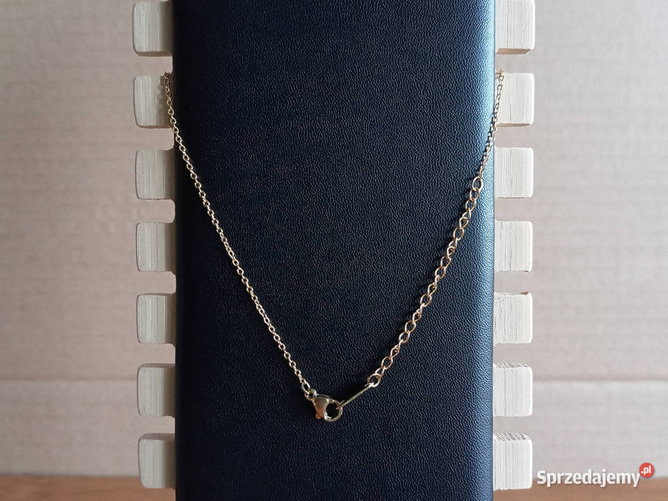 NOWY Damski naszyjnik w kształcie serca Złoty Węgrów sprzedam