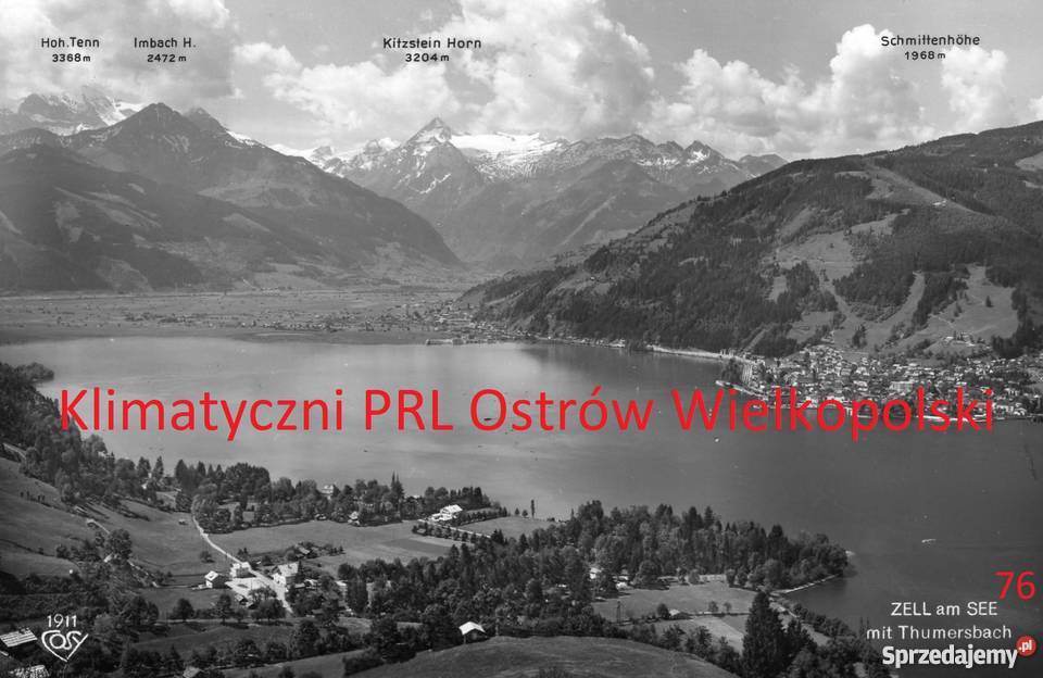 Pocztówka Post card Zell am See Austria Alpen Bielsko-Biała