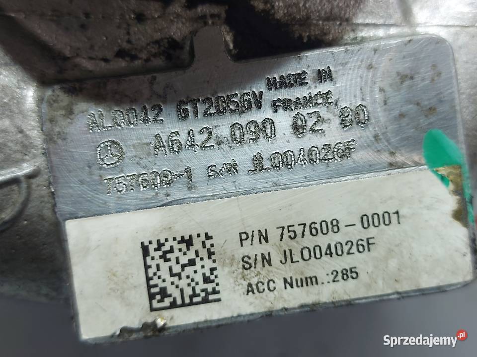 W211 W219 30 V6 CDI 642920 224 turbosprężarka Kielce sprzedam