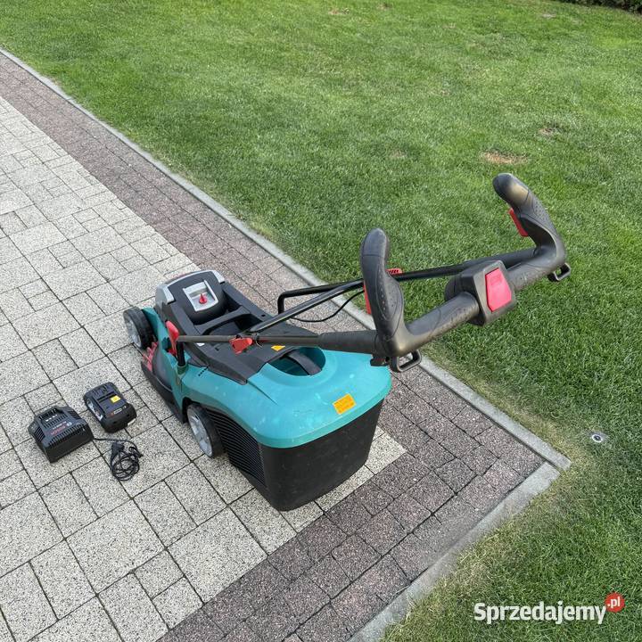Kosiarka akumulatorowa Bosch Rotak 37Li z koszem