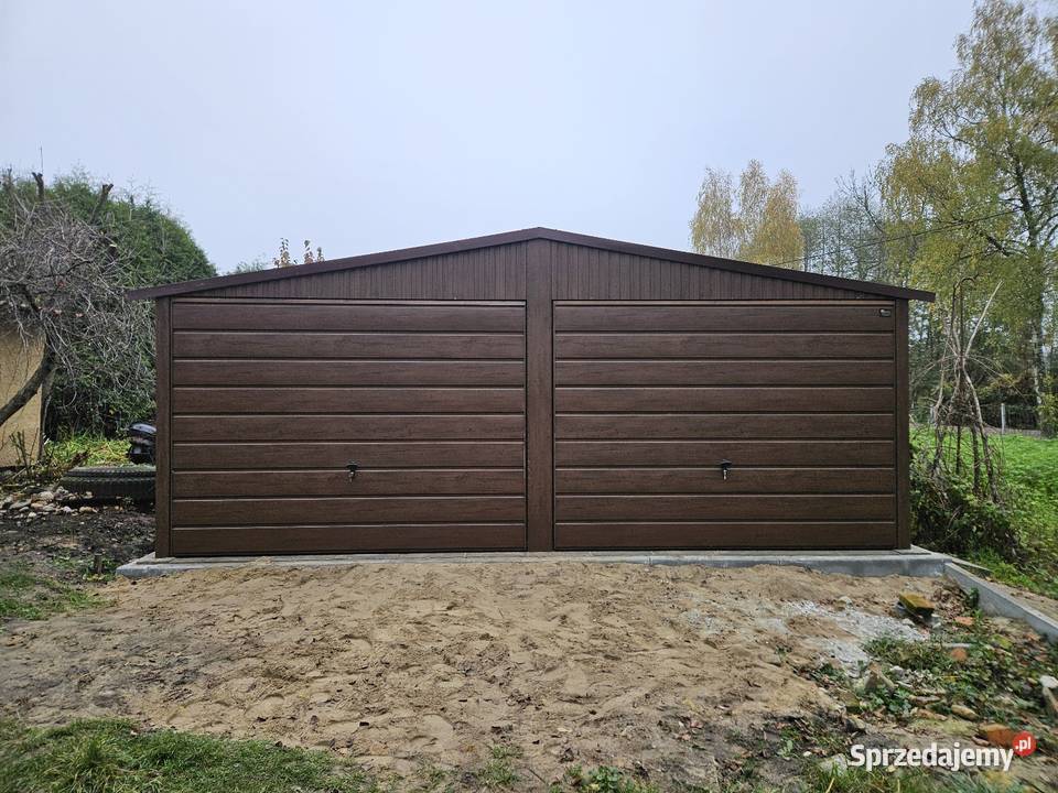 6x6 Garaze Blaszane Garaż Blaszany Blaszak