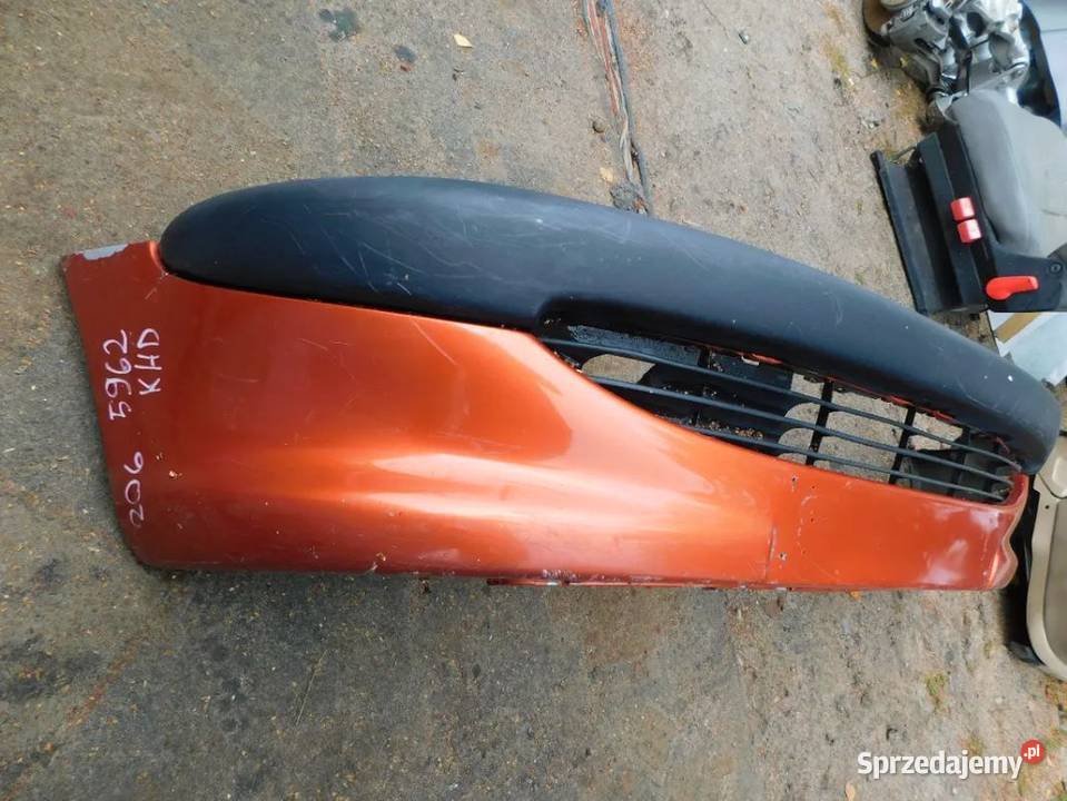 peugeot 206 zderzak kolor KHD 5962 WYSYŁKA Żory