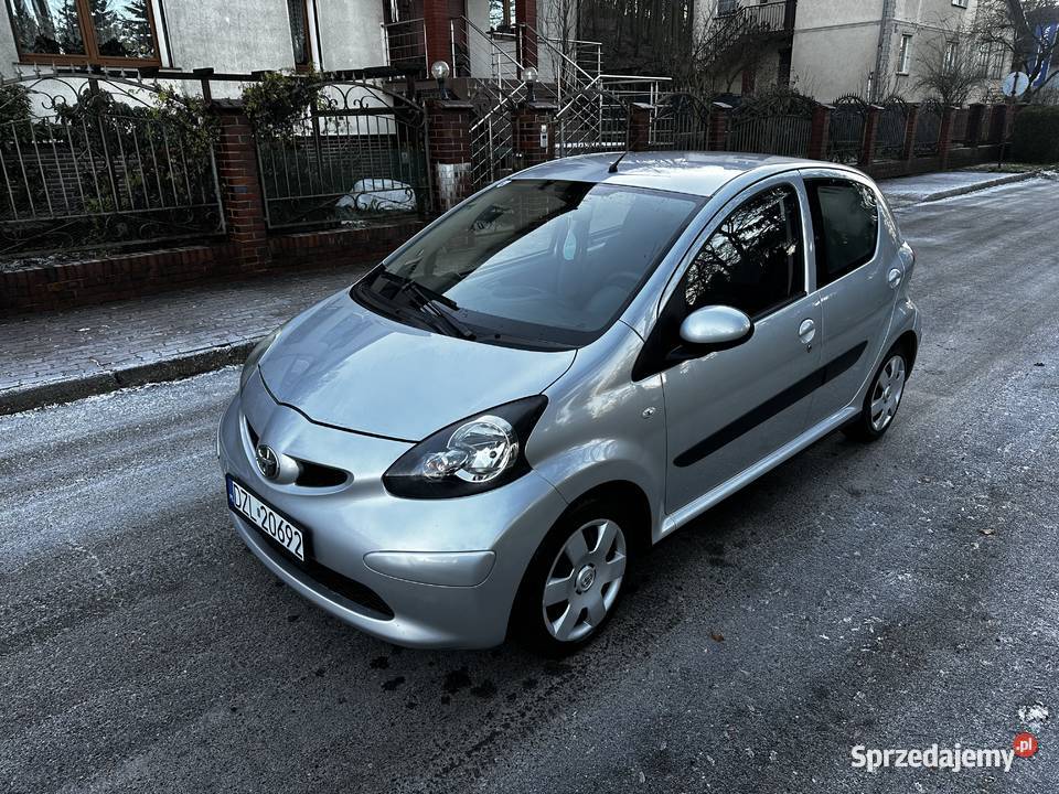 Toyota Aygo 5 drzwiowa dolnośląskie Złotoryja sprzedam