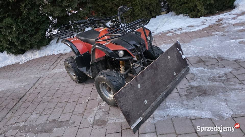 Quad 125 pługu 1 plus wsteczny bombardier atv Mielec