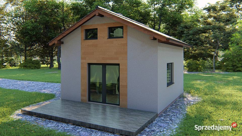 Projekt domu ZG112 na zgłoszenie z antresolą śląskie Sosnowiec
