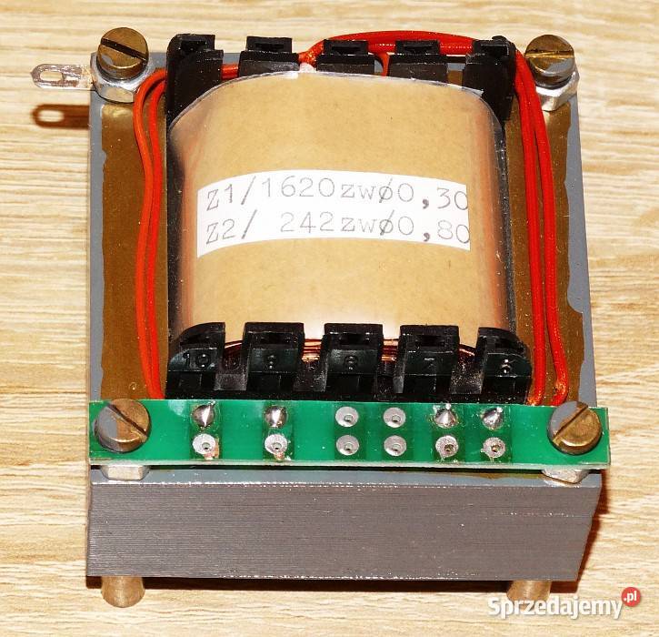 Transformator sieciowy U1 230 V U2 30 V 15 A 45 Pozostałe śląskie sprzedam