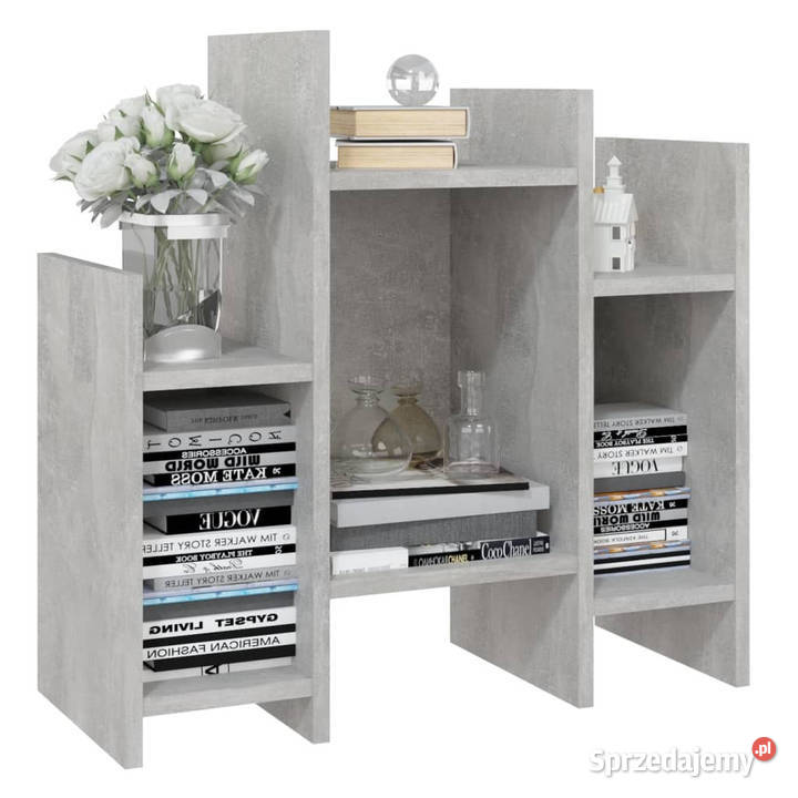 Szafka boczna szarość betonu 60x26x60 WM806287 Warszawa