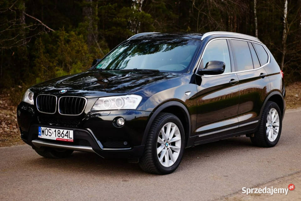 BMW X3 Xdrive20dAutomatEl klapaBixenon z Niemiec srebrny Motoryzacja