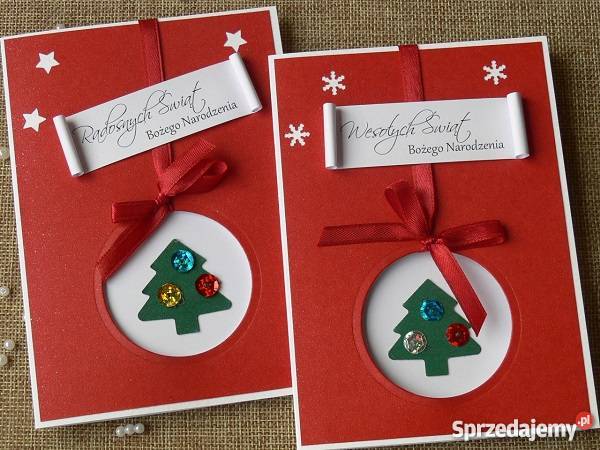 Firmowe biznesowe kartki świąteczne ręcznie Biznes i Przemysł sprzedam