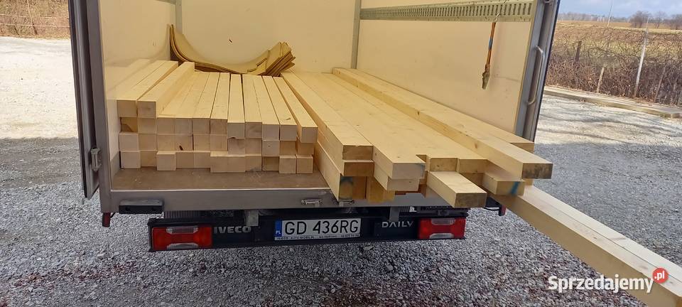 kantówki 9x9 drewno konstrukcyjne Błotnica Strzelecka