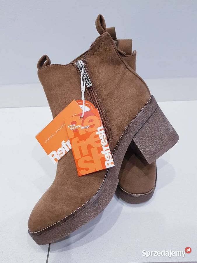 NOWE damskie botki Refresh Dąbrowa Górnicza