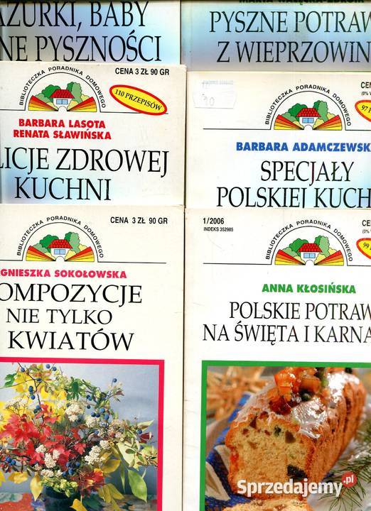 Biblioteczka Poradnika Domowego 6 książek Szczecin